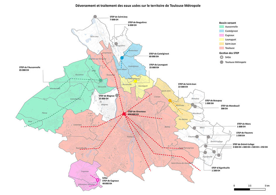 Déversement et traitement des eaux usées