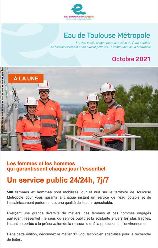 Newsletter d'octobre