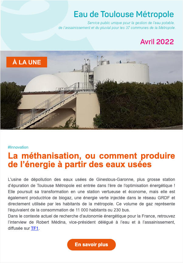 Newsletter Avril 2022