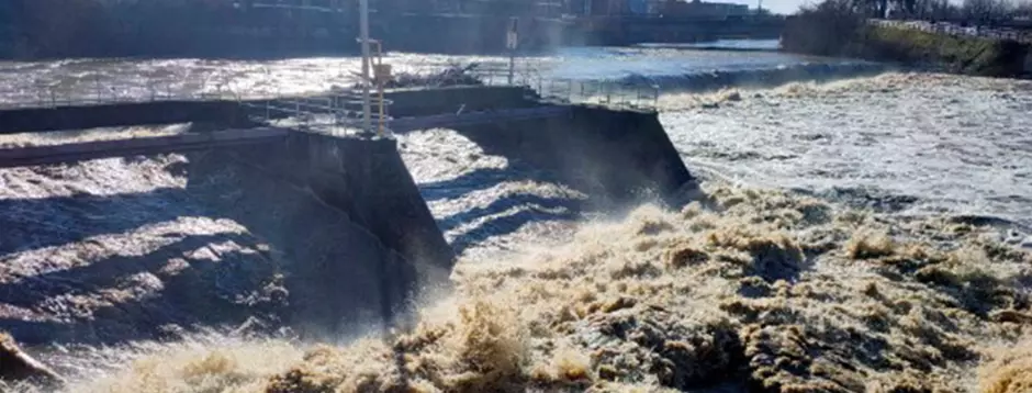 La dernière crue significative du 10 janvier 2022