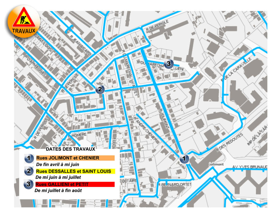 Plan chantier