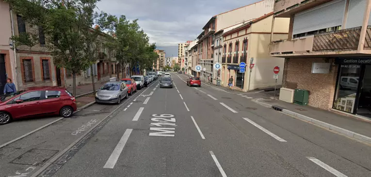Avenue Camille Pujol angle rue Mirabeau (Source Google Maps)