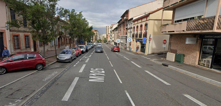 Avenue Camille Pujol angle rue Mirabeau (Source Google Maps)