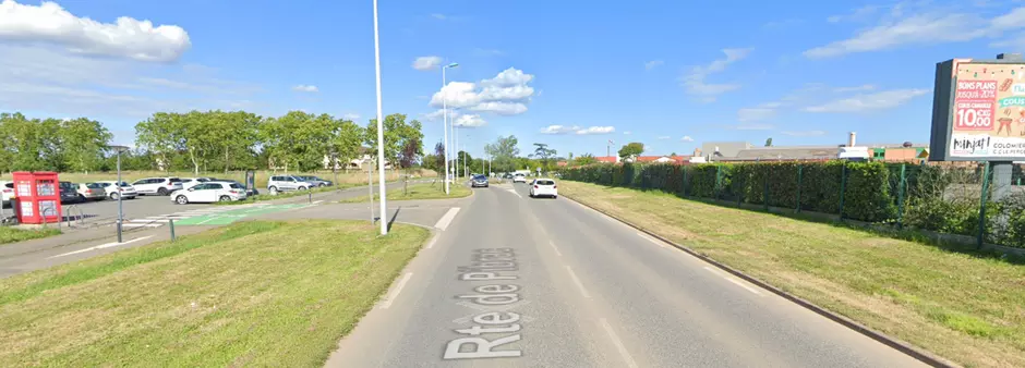 Chantier route de Pibrac à Colomiers 2