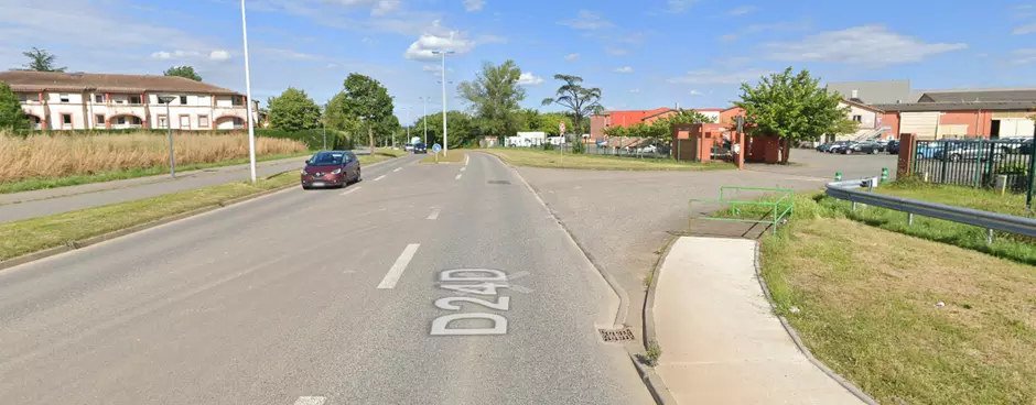 Chantier route de Pibrac à Colomiers 3