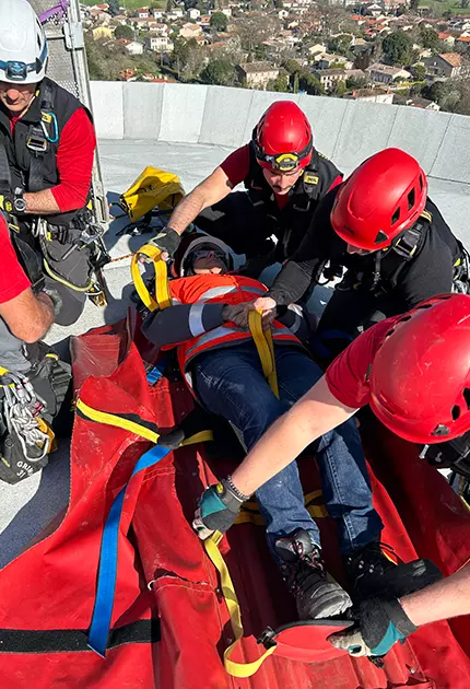 Opération de secours