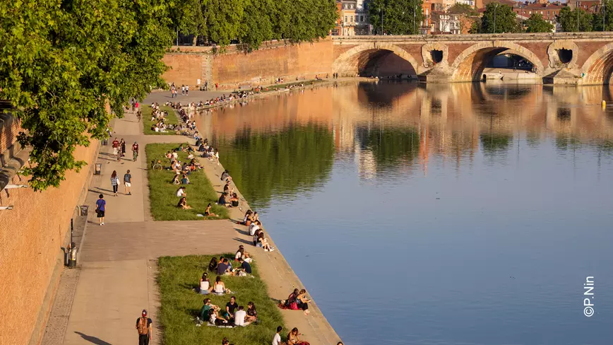 Garonne été chaleur