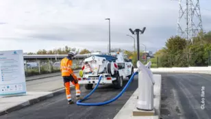 Ouverture d'une station-service d'eaux usées traitées